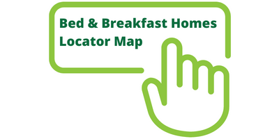 Bed & Breakfast Homes Locator Map