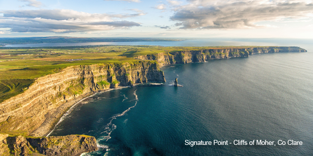 Cliffs of Moher, Clare along Ireland's Wild Atlantic Way