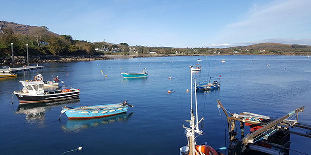 Scull Harbour in County Cork