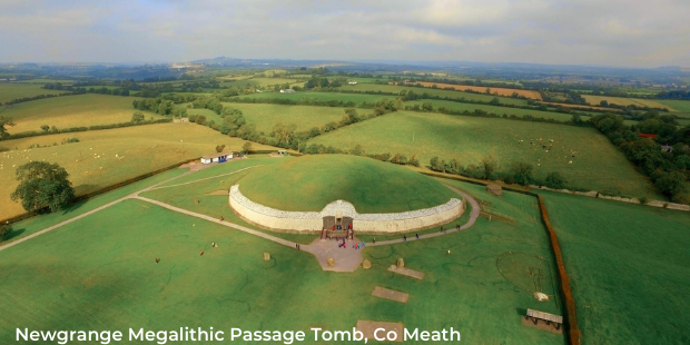 Newgrange Megalithic Passage Tomb in County Meath
