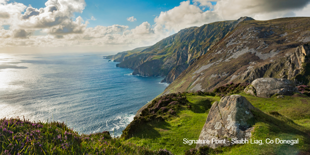 Sliabh Liagh Cliffs, Donegal along Ireland's Wild Atlantic Way