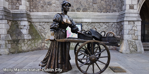 Molly Malone statue, Dublin City