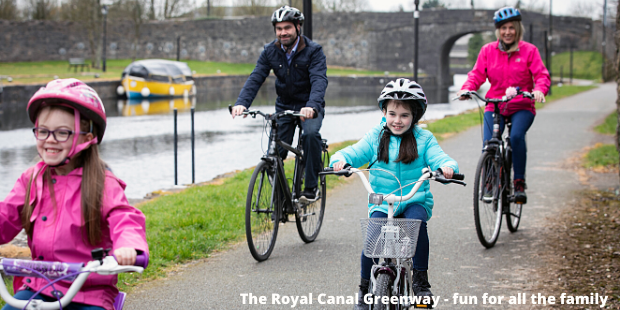 Royal Canal Greenway fun for all the family.