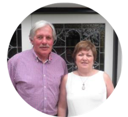 Rosemary and Geoffrey of Arch House bed and breakfast in County Fermanagh