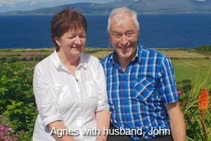 Agnes O'Sullivan with husband John