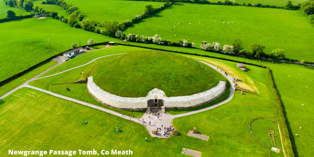 Newgrange Megalithic Passage Tomb in County Meath
