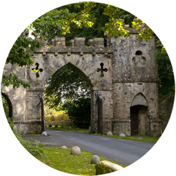 The Haunted Forest is filmed at Tollymore Forest Park