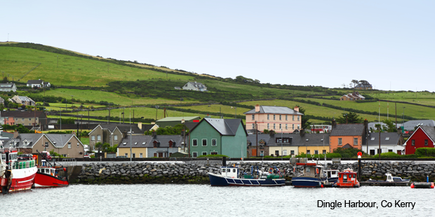 Dingle Harbour, Clare along Ireland's Wild Atlantic Way