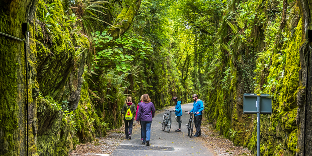 Ballyvoyle Tunnell along the Waterford Greenway walking and cycling route