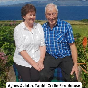 Agnes and John, Taobh Coille Farmhouse, Kerry