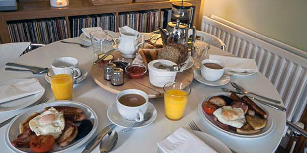 Included in your B&B stay - a full Irish breakfast