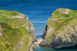 search for B&B accommodation close to Carrick-a-Rede Rope Bridge in Co Antrim