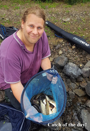 Hillview House is a fisherman's paradise