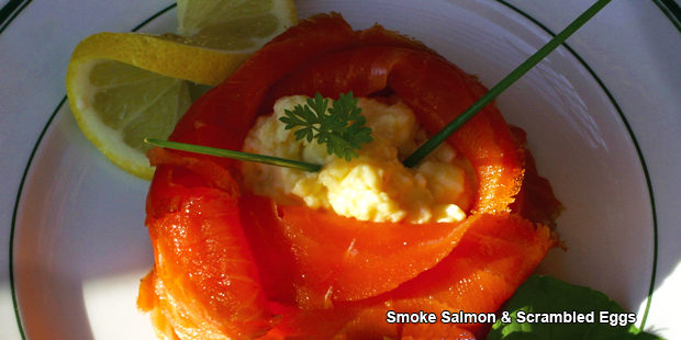 Smoked Salmon and Scrambled Eggs