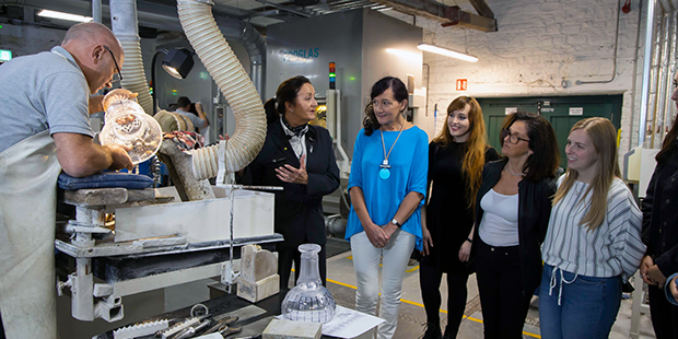 Guided Factory Tour of Waterford Crystal House