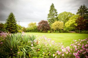 Mature gardens of Carramore House B&B Killaloe County Clare