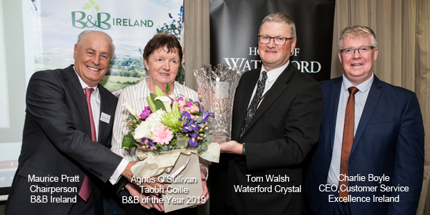 B&B Ireland's B&B of the Year 2019 Agnes O'Sullivan, Taobh Coille, Kerry