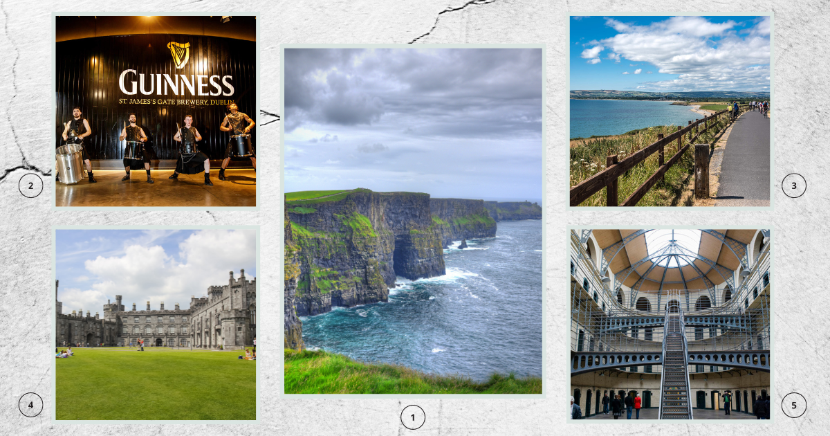 Top 10 Visitor Attractions in Ireland