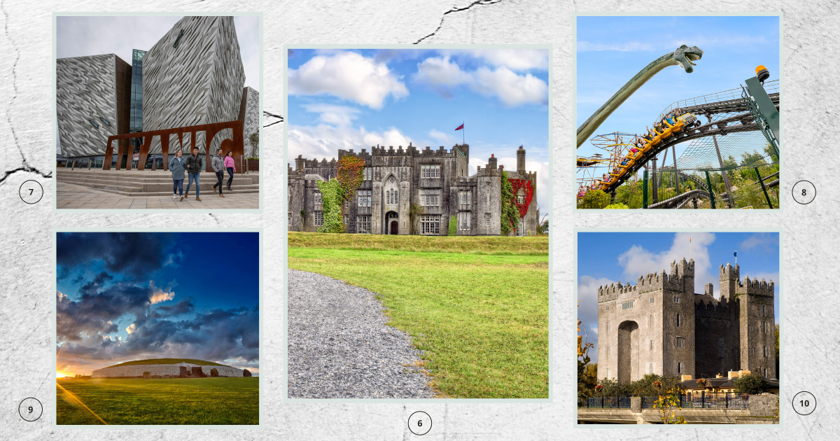 Top 10 Visitor Attractions in Ireland